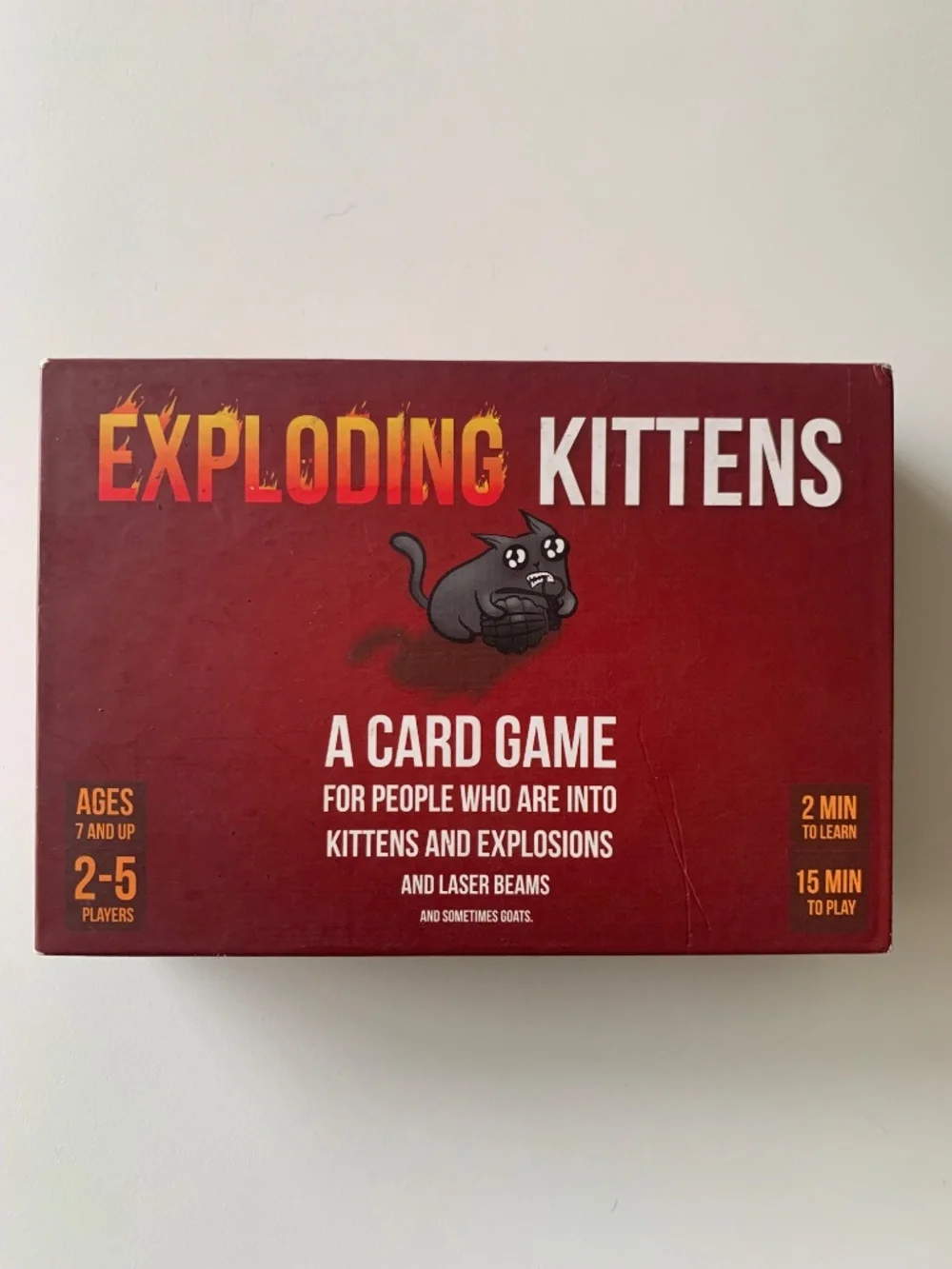 Exploding Kittens A Card Game- Original Edition - Picture 1 of 5